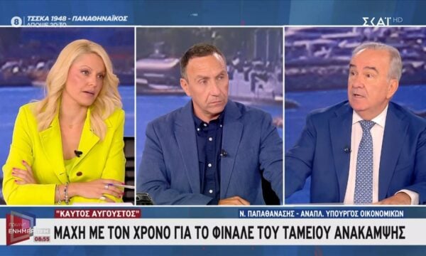 Ν. Παπαθανάσης: «Έχουμε προβλέψει για την περίοδο μετά το Ταμείο Ανάκαμψης»