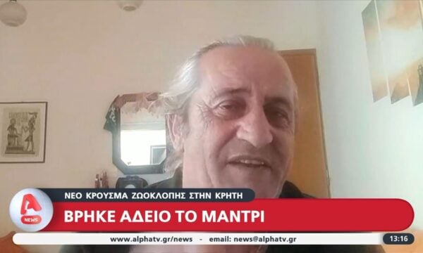 Νέο κρούσμα ζωοκλοπής στην Κρήτη – Κτηνοτρόφος βρήκε άδειο το μαντρί του