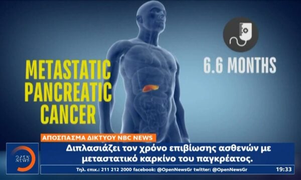 Νέο πρωτοποριακό φάρμακο για τον καρκίνο του παγκρέατος
