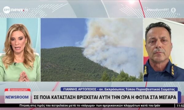 Ο αναπληρωτής Εκπρόσωπος Τύπου του ΠΣ Γιάννης Αρτοποιός στο ΕΡΤnews