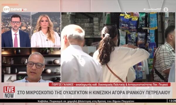 Ο αναπληρωτής καθηγητής Οικονομικής πολιτικής και Ανταγωνιστικότητας Πανεπιστημίου Πειραιά, Γιώργος Γαλανός, στο ΕΡΤnews