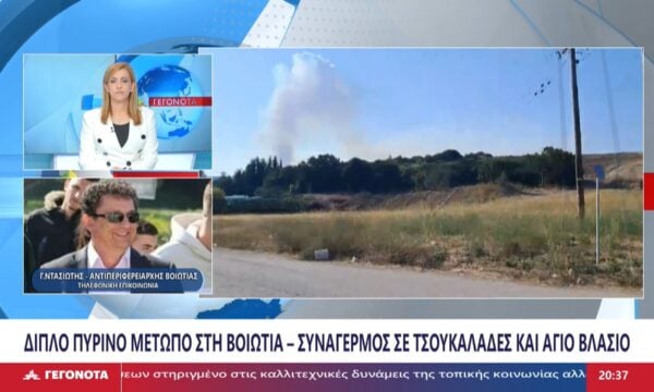 Ο Αντιπεριφερειάρχης Βοιωτίας, Γιώργος Ντασιώτης στο STAR
