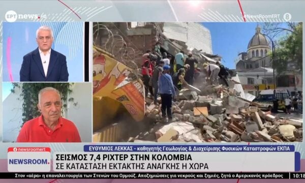 Ο Ευθύμιος Λέκκας στο «Newsroom»