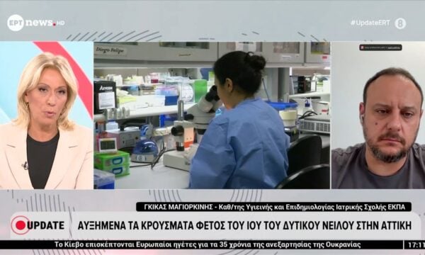 Ο Γκίκας Μαγιορκίνης, Καθηγητής και Επιδημιολογίας Ιατρικής Σχολής ΕΚΠΑ στο ΕΡΤnews