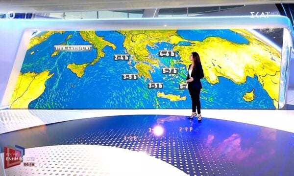 Ο καιρός της εβδομάδας από την Ηλιάνα Κουτσούπη