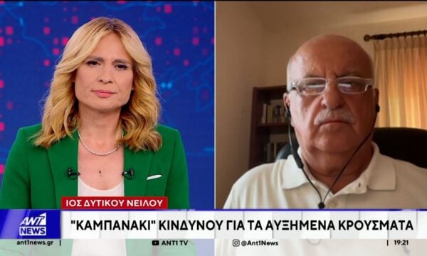 Ο καθηγητής Πνευμονολογίας, Νίκος Τζανάκης μιλά στον ΑΝΤ1