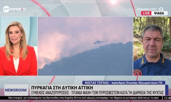 Ο Κώστας Τσίγκας στο «Newsroom»
