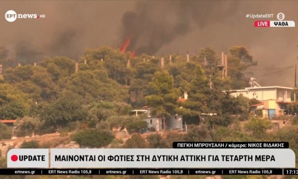 Παραδόθηκαν στις φλόγες τα πρώτα σπίτια στην Ψάθα