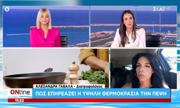 Πως επηρεάζει η υψηλή θερμοκρασία την πέψη