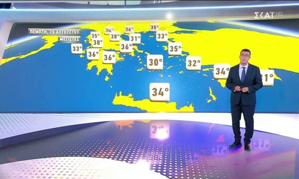 Πρόγνωση Καιρού | 19/08/2026