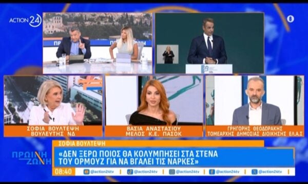 Σ. Βούλτεψη: «Δεν ξέρω ποιός θα κολυμήσει στα Στενά του Ορμούζ για να βγάλει τις νάρκες»