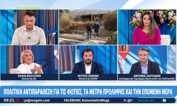 Σ. Βούλτεψη: «ΣΥΡΙΖΑ θα τον βλέπω εγώ τον Τσίπρα»
