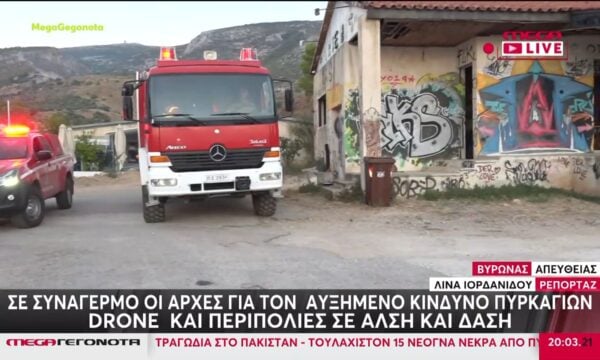 Σε συναγερμό οι Αρχές για τον αυξημένο κίνδυνο πυρκαγιών – Drone και περιπολίες σε άλση και δάση