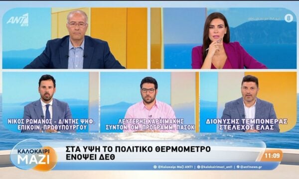 Στα ύψη το πολιτικό θερμόμετρο ενόψει ΔΕΘ – Καλοκαίρι Μαζί – 27/08/2026