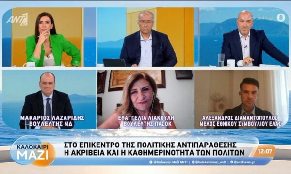 Στο επίκεντρο της πολιτικής αντιπαράθεσης η ακρίβεια και η καθημερινότητα των πολιτών – Καλοκαίρι Μαζί – 31/08/2026