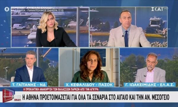 Τ. Γαϊτάνης, Χ. Κεφαλλίδου και Γ. Ιωακειμίδης στην Πρωινή Ενημέρωση