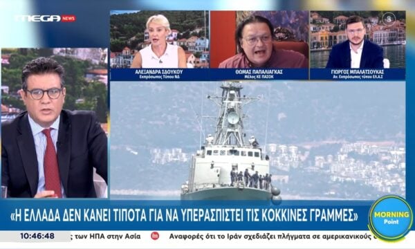 Θ. Παπαλιάκας: «Η Ελλάδα δεν κάνει τίποτα για να υπερασπιστεί τις κόκκινες γραμμές»