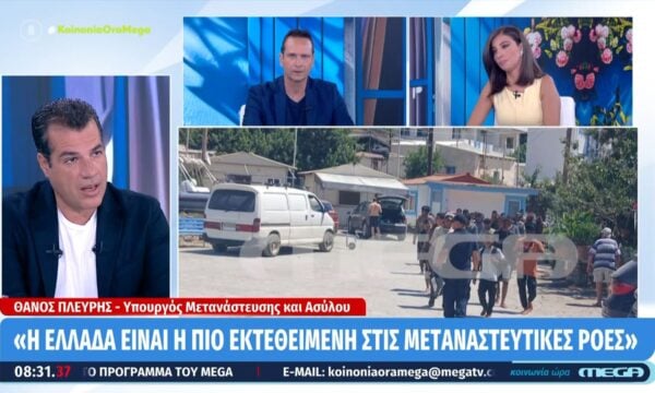 Θ. Πλεύρης: «Σε κλειστές δομές όσοι μετανάστες δεν δικαιούνται άσυλο μέχρι την απέλασή τους»