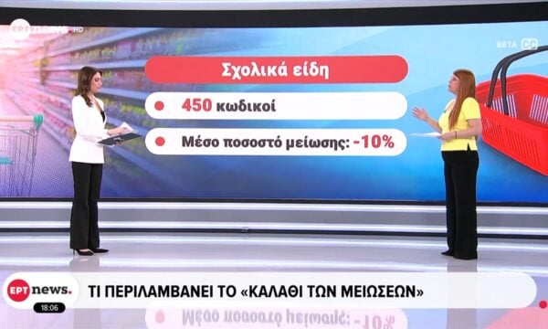 Tι περιλαμβάνει το “καλάθι των μειώσεων”