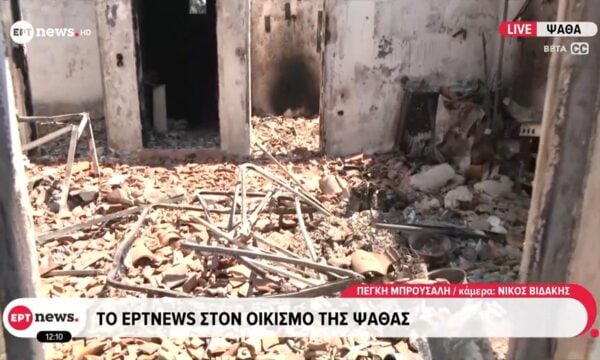 Το ΕΡΤnews στον οικισμό της Ψάθας