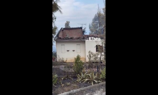 Το Ράδιο Θεσσαλονίκη στην Σίβηρη Χαλκιδικής – Η επόμενη ημέρα της μεγάλης φωτιάς