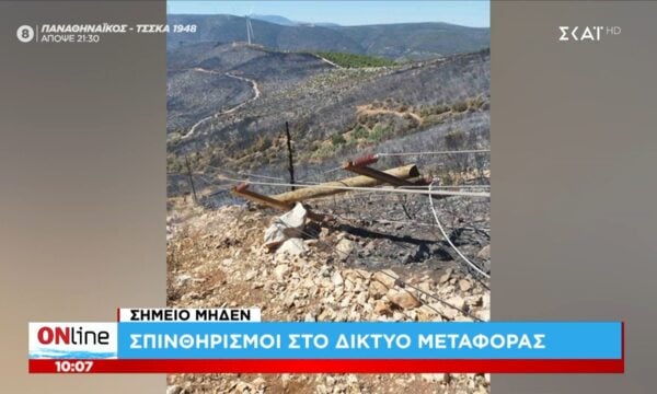 Το σημείο μηδέν της φωτιάς: Σπινθηρισμοί στο δίκτυο μεταφοράς