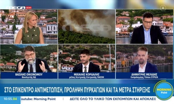 Β. Οικονόμου: «Στις μέρες μας πρέπει να έχεις πιστοποίηση για να γίνει εθελοντής δασοπυρόσβεσης»