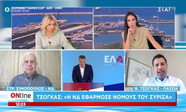 Β. Τσόγκας: «Χρήσιμος αντίπαλος της ΝΔ ο Α. Τσίπρας»