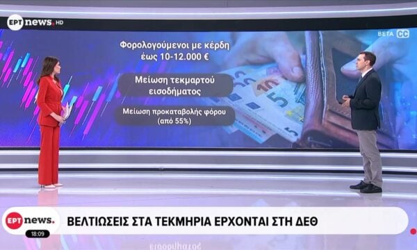 Βελτιώσεις στα τεκμήρια έρχονται στη ΔΕΘ