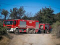 Φωτιά στη Σάμο στην περιοχή Μαραθόκαμπου: Επιχειρούν και εναέρια μέσα