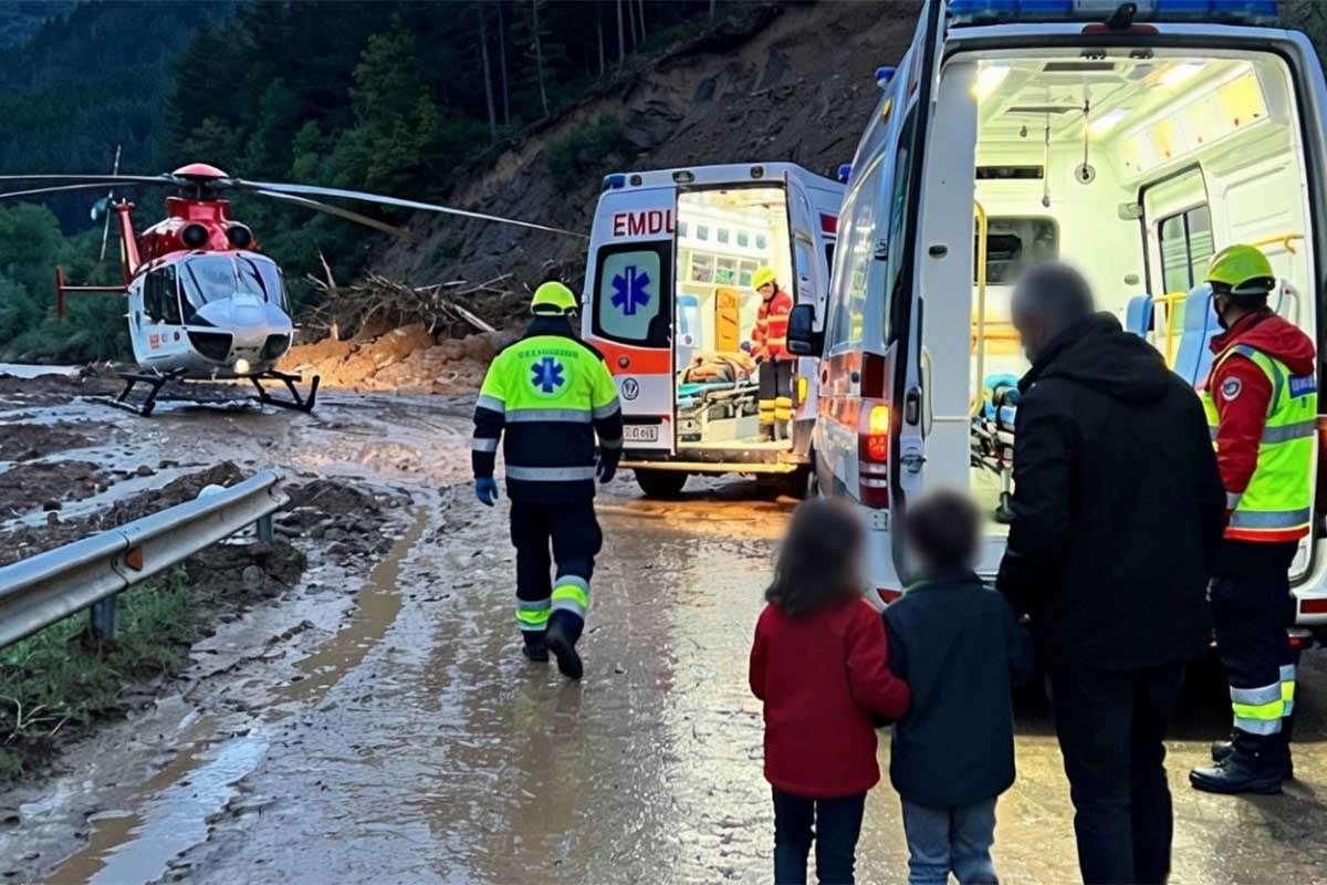Ισπανία: Δύο νεκρές από πλημμύρα και κατολίσθηση, τραυματίστηκαν δύο βρέφη