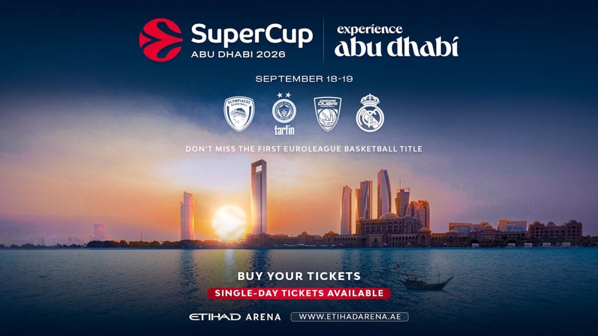 Κυκλοφόρησαν τα εισιτήρια για το Super Cup της Euroleague με τη συμμετοχή του Ολυμπιακού