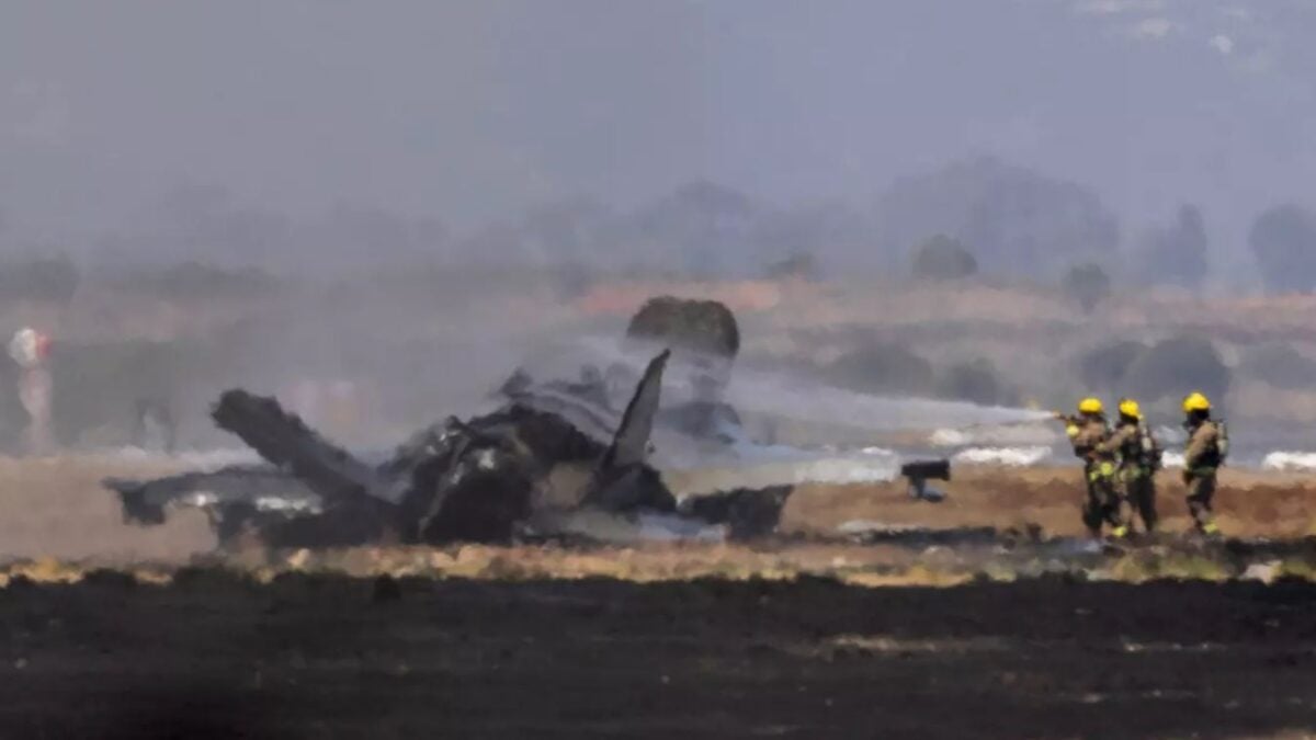 ΗΠΑ: Μαχητικό F-35 συνετρίβη κοντά σε στρατιωτική βάση στην Καλιφόρνια 1 ΗΠΑ: Μαχητικό F-35 συνετρίβη κοντά σε στρατιωτική βάση στην Καλιφόρνια