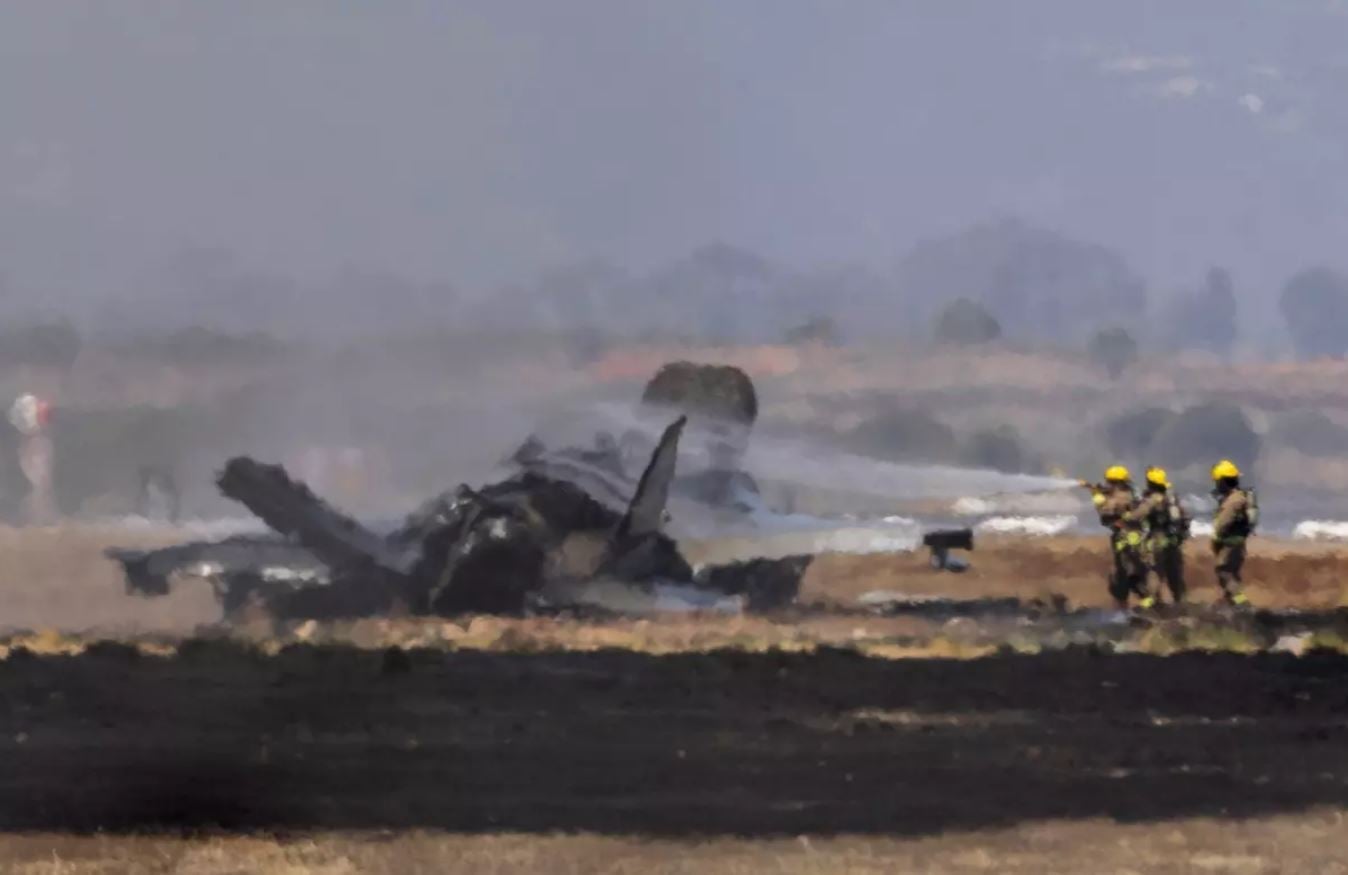 ΗΠΑ: Μαχητικό F-35 συνετρίβη κοντά σε στρατιωτική βάση στην Καλιφόρνια