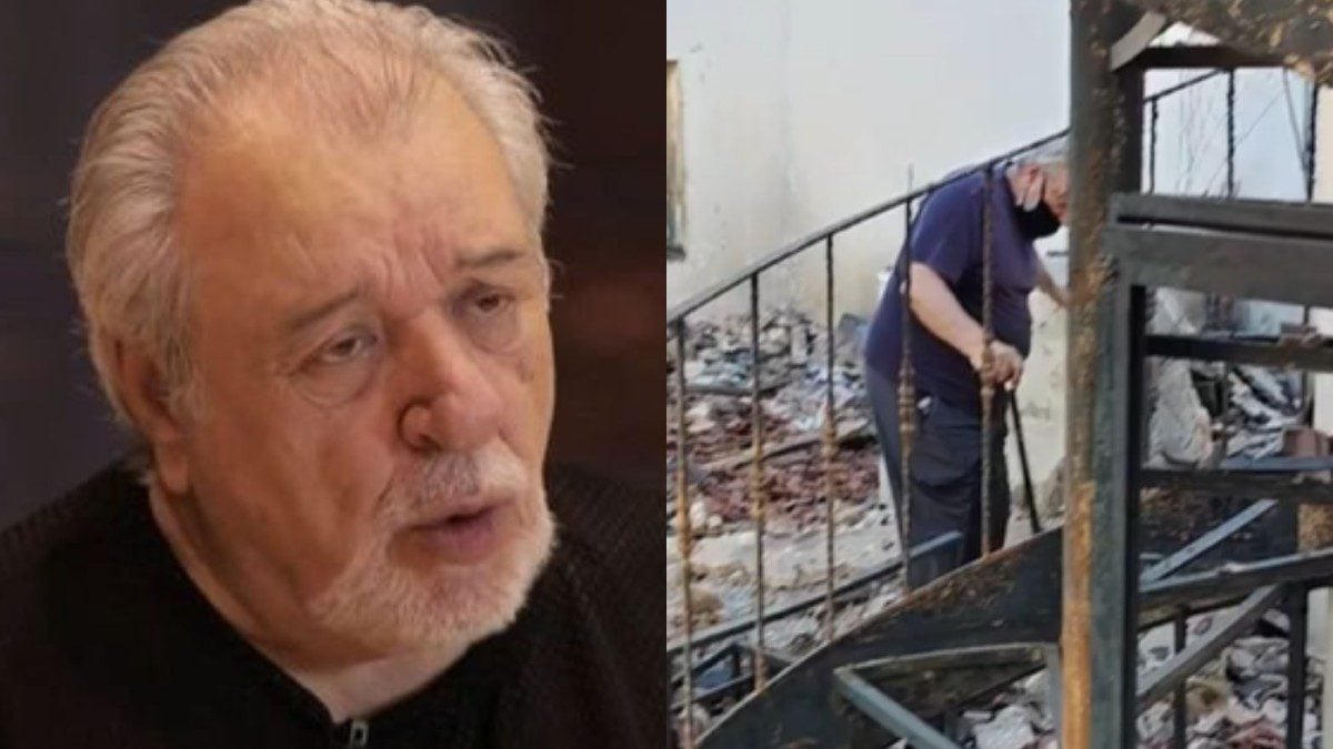 Τάσος Χαλκιάς: Για τη φωτιά στο σπίτι του στο Πόρτο Γερμενό, «Κάθε μέρα πάω στα χαλάσματα μήπως βρω κάτι»