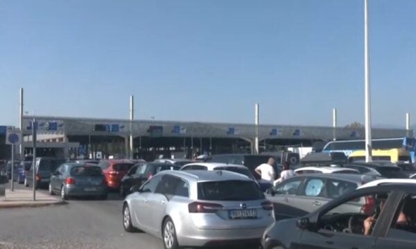 Κιλκίς: Μποτιλιάρισμα στο Τελωνείο Ευζώνων, στο ρεύμα εξόδου από την Ελλάδα