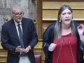 Ένταση στη Βουλή μεταξύ Τουρνά-Κωνσταντοπούλου για τις πυρκαγιές: «Υφίσταμαι συστηματικό bullying» – «Αυτά μάθατε να λέτε στον στρατό;»