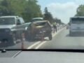 Καραμπόλα στον ΒΟΑΚ γιατί οι οδηγοί χάζευαν άλλο τροχαίο