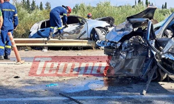 Τροχαίο δυστύχημα στην Κάτω Αχαΐα: Οδηγός απανθρακώθηκε μετά από μετωπική σύγκρουση δύο αυτοκινήτων στην παλαιά Εθνική Οδό