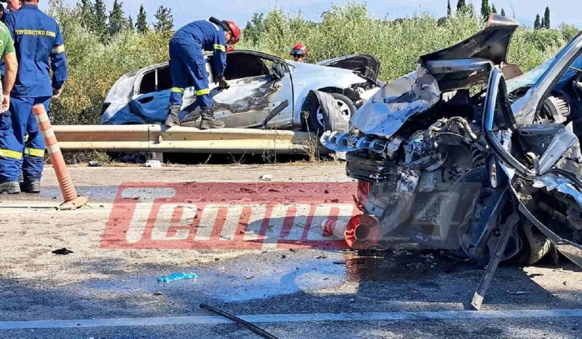 Τροχαίο δυστύχημα στην Κάτω Αχαΐα: Οδηγός απανθρακώθηκε μετά από μετωπική σύγκρουση δύο αυτοκινήτων στην παλαιά Εθνική Οδό
