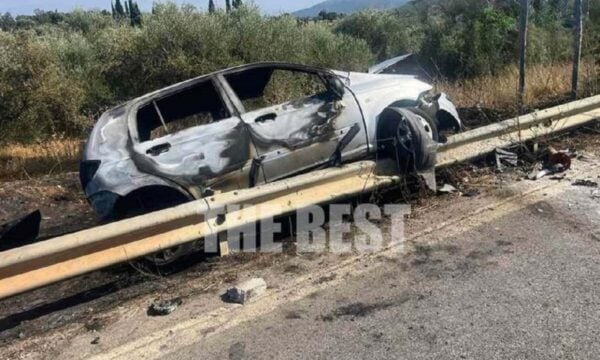 Τραγωδία στην Κάτω Αχαΐα: 46χρονη μητέρα απανθρακώθηκε στο τροχαίο