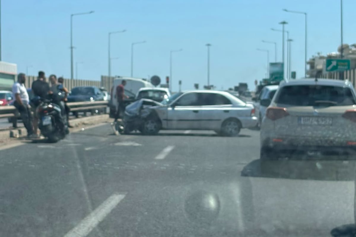 Τροχαίο στον Κηφισό στο ύψος του ΣΕΦ προς Πειραιά – Καθυστερήσεις