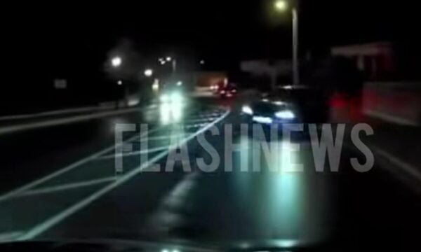 Βίντεο από σοκαριστικό τροχαίο στα Χανιά: Αυτοκίνητο πέρασε στο αντίθετο ρεύμα και έπεσε πάνω σε ταξί