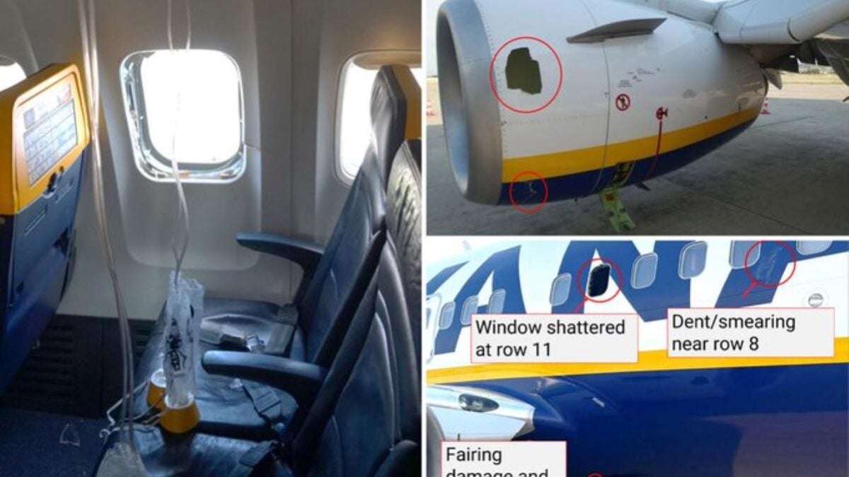 Ryanair: Υπολείμματα πτηνών στον κινητήρα του Boeing με το σπασμένο παράθυρο που «ρούφηξε» επιβάτη – Πόρισμα του NTSB 1 Ryanair: Υπολείμματα πτηνών στον κινητήρα του Boeing με το σπασμένο παράθυρο που «ρούφηξε» επιβάτη – Πόρισμα του NTSB