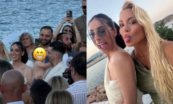 Βαλέρια Χοψονίδου – Αντώνης Βλωτιδέλλης: Βάφτισαν τον γιο τους στη Βουλιαγμένη, η εμφάνιση της Ολυμπίας και οι καλεσμένοι