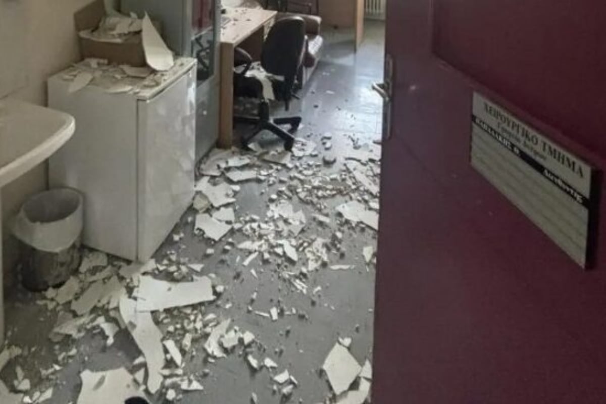 Βενιζέλειο Νοσοκομείο: Κατέρρευσε οροφή σε γραφείο γιατρών – «Η τύχη δεν μπορεί να αποτελεί μηχανισμό ασφαλείας»