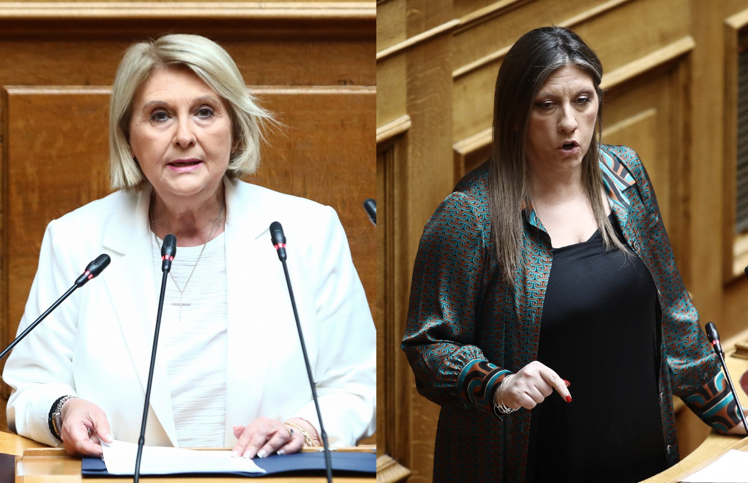 Κόντρα Βούλτεψη-Κωνσταντοπούλου στη Βουλή: «Καήκαμε στον χυλό, φυσάμε και το γιαούρτι» – «Και με ψηφίσατε και με χειροκροτήσατε»
