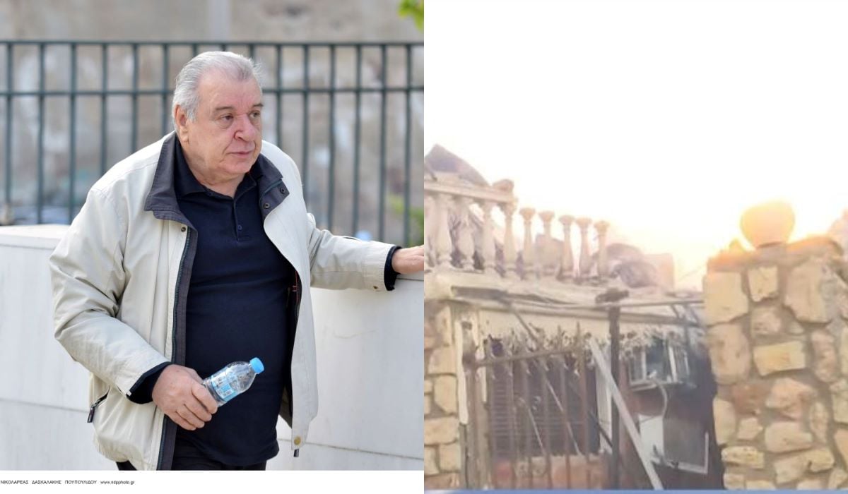Φωτιά στο Πόρτο Γερμενό: «Έχυσα αίμα για να το φτιάξω και καταστράφηκε» λέει ο Τάσος Χαλκιάς για το σπίτι του που κάηκε