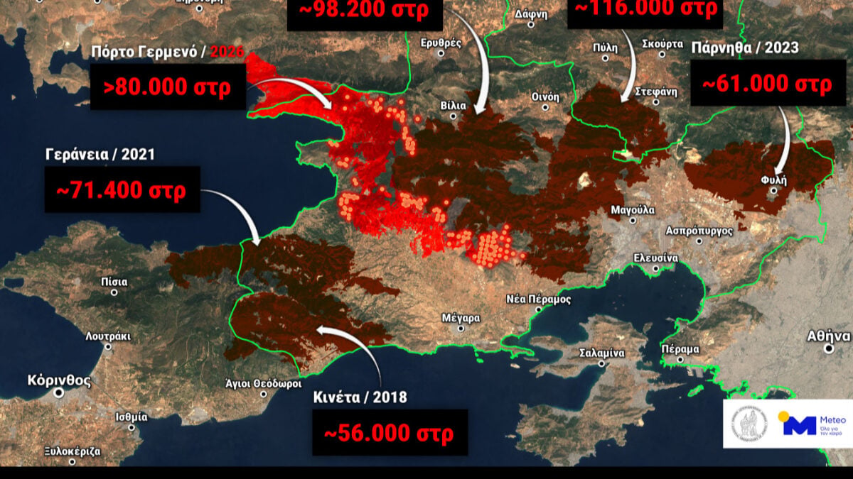 Φωτιές στη Δυτική Αττική: πάνω από 480.000 στρέμματα κάηκαν σε εννέα χρόνια 2 Φωτιές στη Δυτική Αττική: πάνω από 480.000 στρέμματα κάηκαν σε εννέα χρόνια