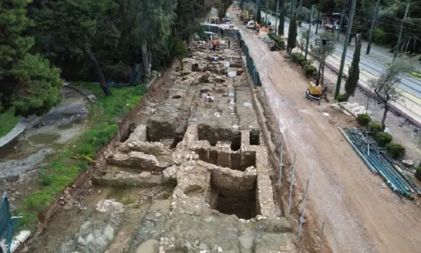 Ρωμαϊκό οικοδομικό συγκρότημα ανακαλύφθηκε στη Βασ. Όλγας